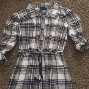 Paper Doll Plaid shirt